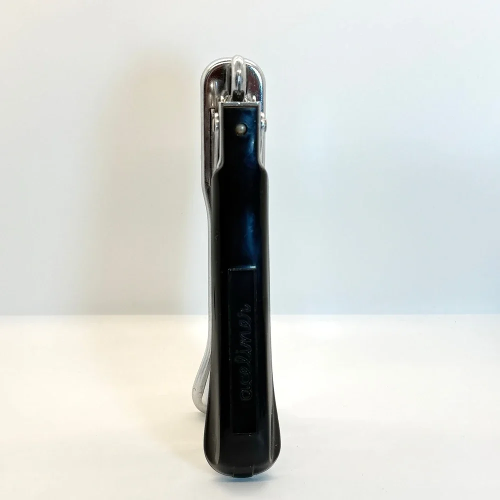 VTG Ace Fastener Aceliner Model 502 Chrome Black Cap‎ Stapler Chicago USA Retro